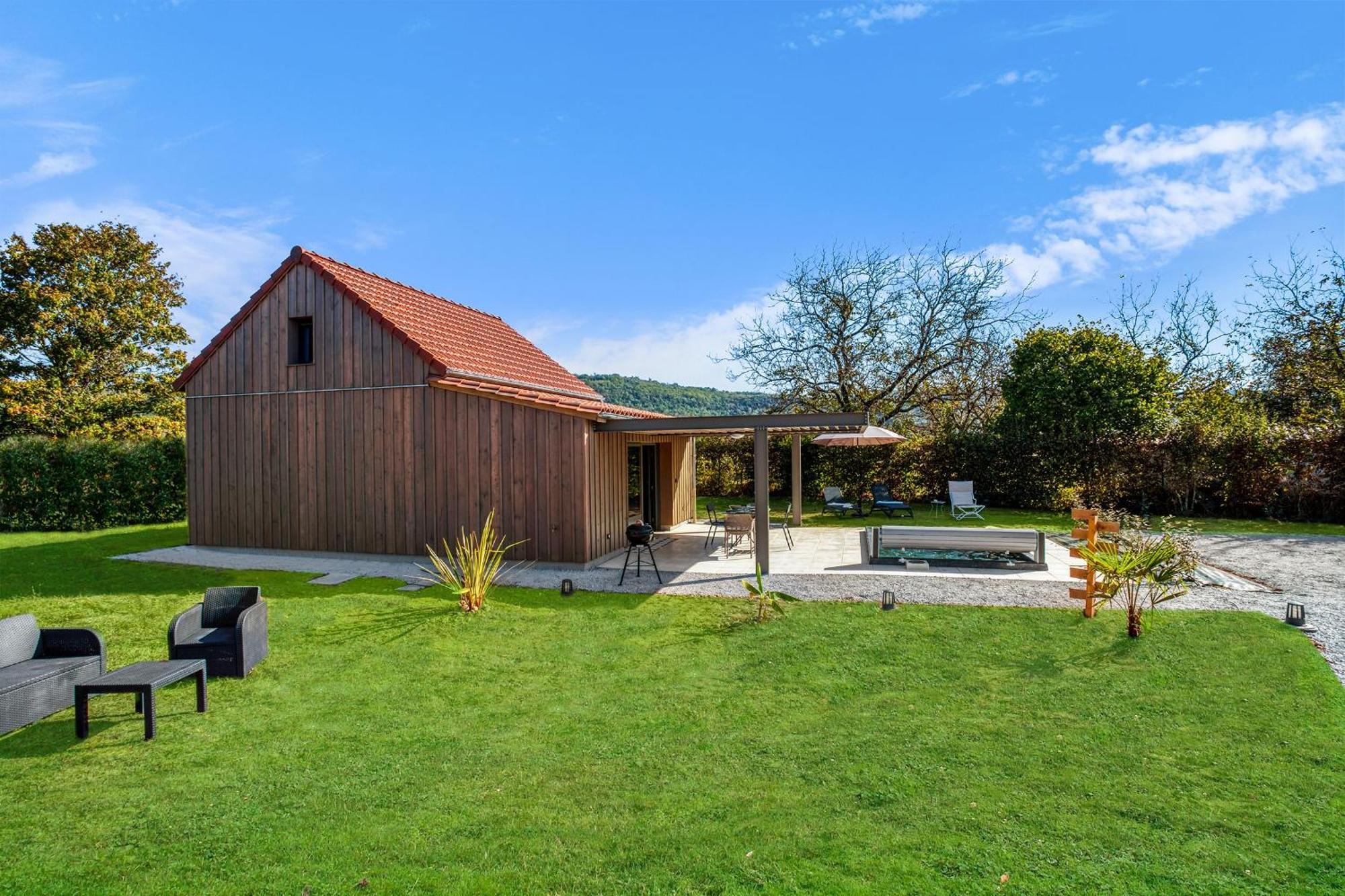 La Plaine Aux Etoiles - Maison Individuelle Avec Piscine Balneo Privative Et Jardin Domme Ngoại thất bức ảnh