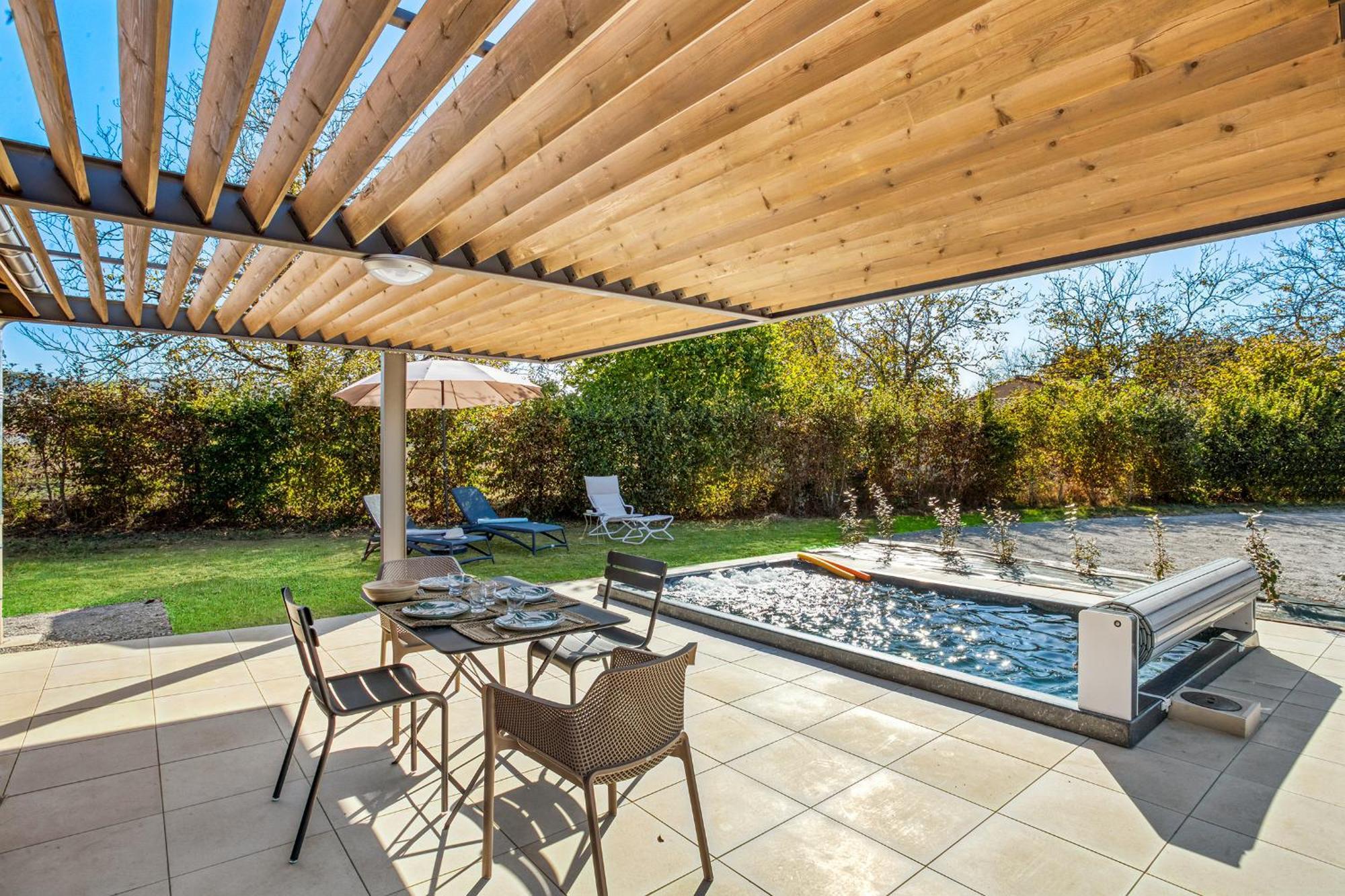 La Plaine Aux Etoiles - Maison Individuelle Avec Piscine Balneo Privative Et Jardin Domme Ngoại thất bức ảnh